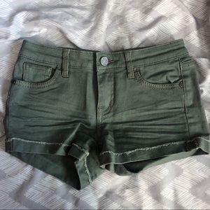 Green RSQ shorts